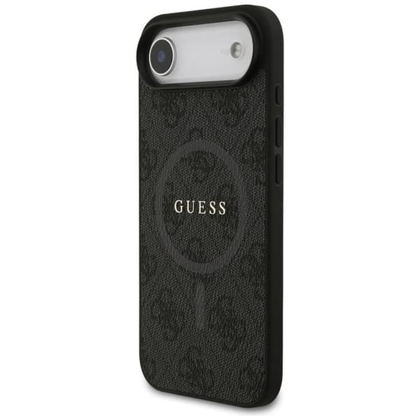 Guess telefontaske til iPhone Air MagSafe 4G Ring Classic Logo - Sort Svart