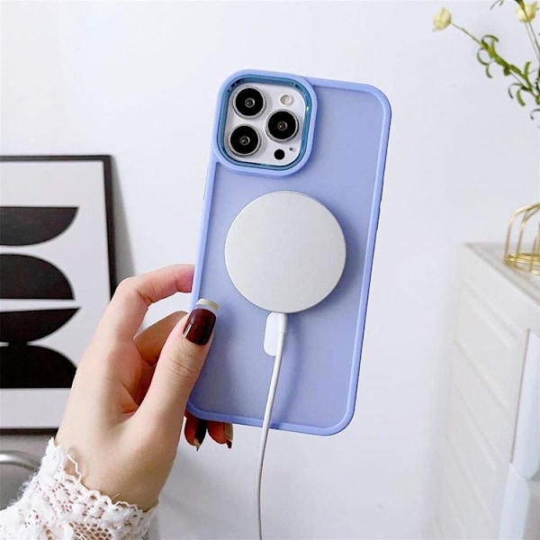 iPhone 14 Plus Mobilskal MagSafe Armored Matte - Rosa