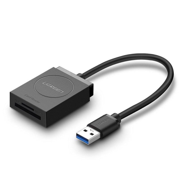 UGreen SD / micro SD-kortlæser til USB 3.0 - Sort