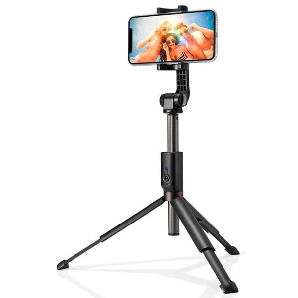Spigen Trådløs Selfie Stick Tripod - Sort Svart