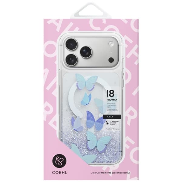 Uniq Mobilskal för iPhone 18 Pro Max/17 Pro Max MagSafe Coehl Aria - Blå