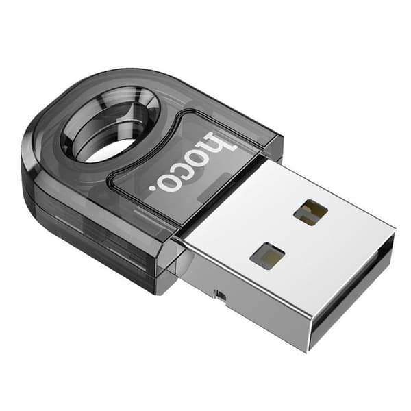 Hoco Adapter USB-A Bluetooth UA28 - Transparent Svart Svart