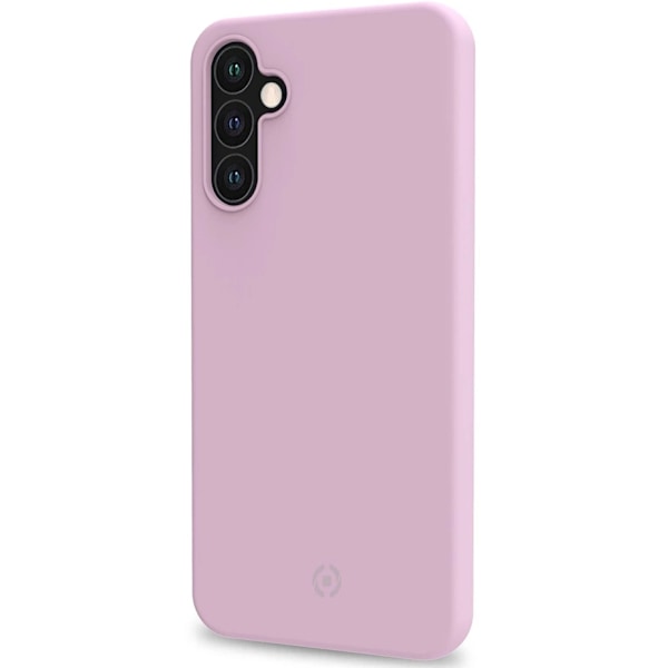 Celly Galaxy A35 5G Mobilskal Soft Rubber - Rosa Svart