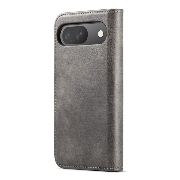 DG.MING Google Pixel 10/10 Pro Plånboksfodral Split Läder - Grå Grå