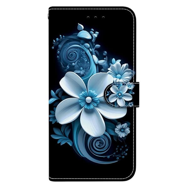 Samsung Galaxy S26 / S26 Pro Plånboksfodral Mönstertryck Konstläder - Svart