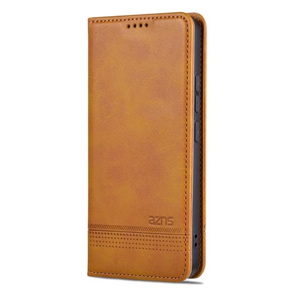 AZNS Xiaomi 14 Pro Plånboksfodral Magnetisk - Konstläder - Brun
