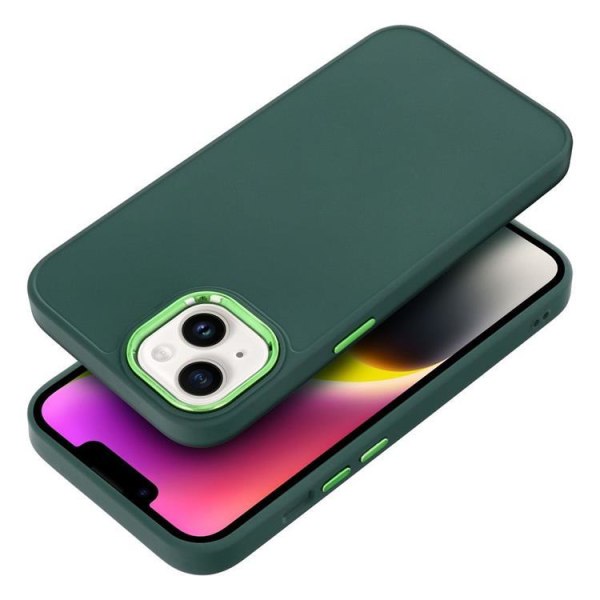 iPhone 12/12 Pro Mobilskal Frame - Grön
