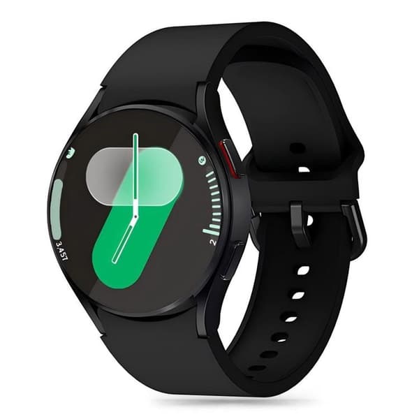 Tech-Protect Galaxy Watch 4/5/5 Pro/6/7/FE armbånd silikone Svart