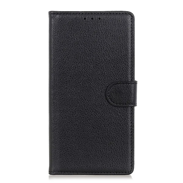 Galaxy S22 Ultra Plånboksfodral Premium - Svart Svart