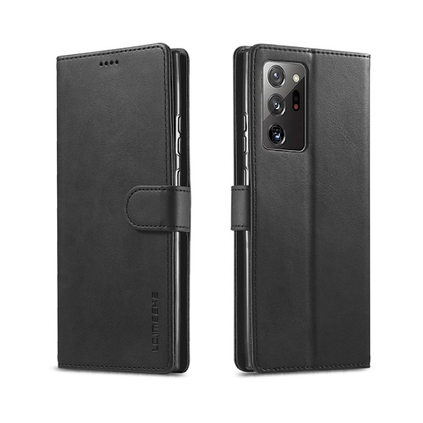 LC.IMEEKE Plånboksfodral för Samsung Galaxy Note20 - Konstläder - Svart