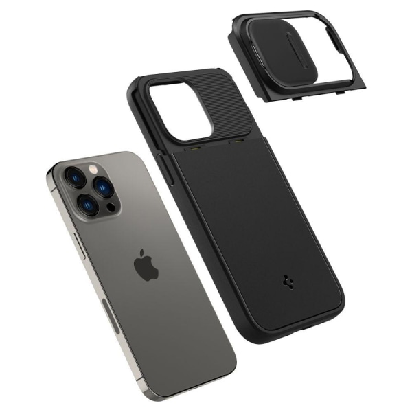 Spigen iPhone 14 Pro Magsafe Shell Optik Armor - musta