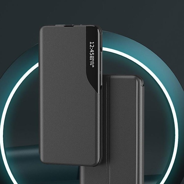 Galaxy S23 Plus Fodral Eco-Leather View - Svart Svart