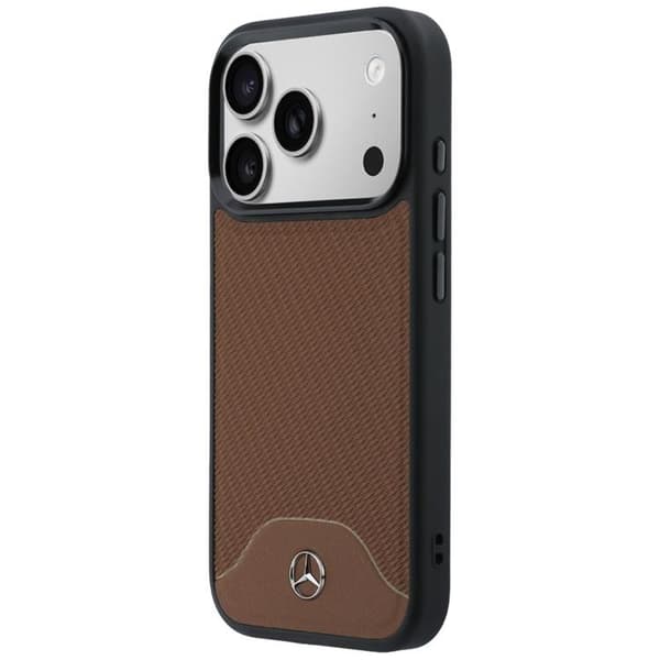 Mercedes Mobilskal För iPhone 17 Pro MagSafe Wood Effect - Kamel Brun