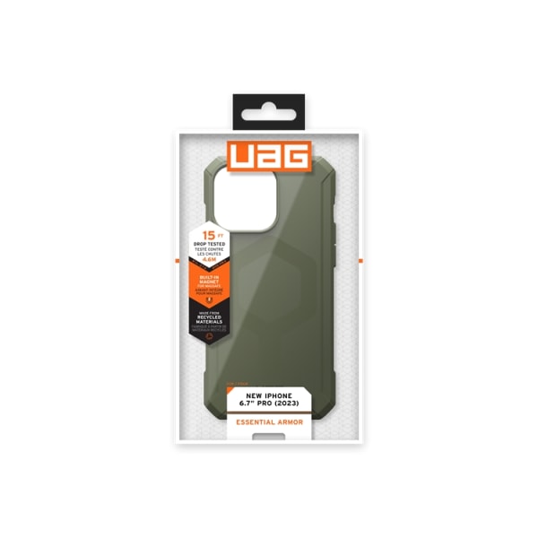 UAG iPhone 15 Pro Max mobiltaske Magsafe Essential Armor - Sort