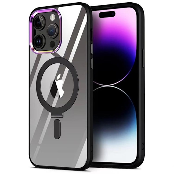 iPhone 14 Pro Max Mobilskal Magsafe Bracket - Sort Black