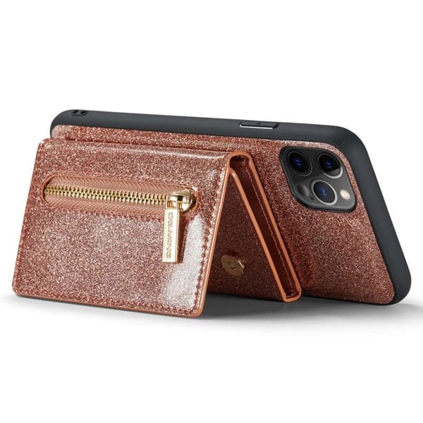 DG.MING M3 Series Mobilskal till iPhone 11 Pro Glittery Roséguld