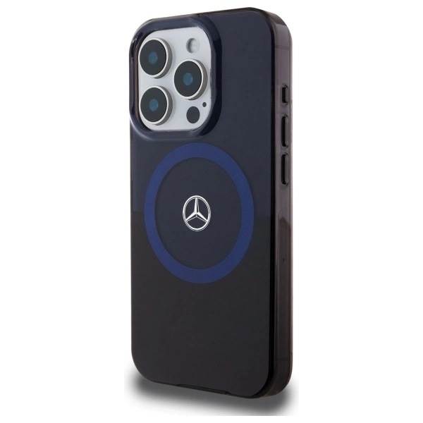 Mercedes Mobilskal till iPhone 16 Pro Max MagSafe Double Layer BiColor - Blå Blå