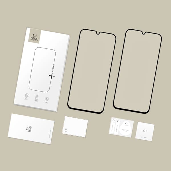 [2-Pack] Tech-Protect Härdat Glas Skärmskydd För Galaxy A27/A17 Glas Fit Plus Svart