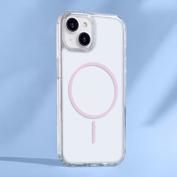 Mobilskal till iPhone 16e Magsafe Anti Shock Thin - Rosa Rosa