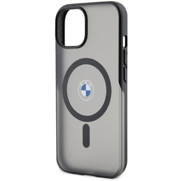 BMW iPhone 15 Plus/14 Plus Mobilskal Magafe IML Signature - Sort Black
