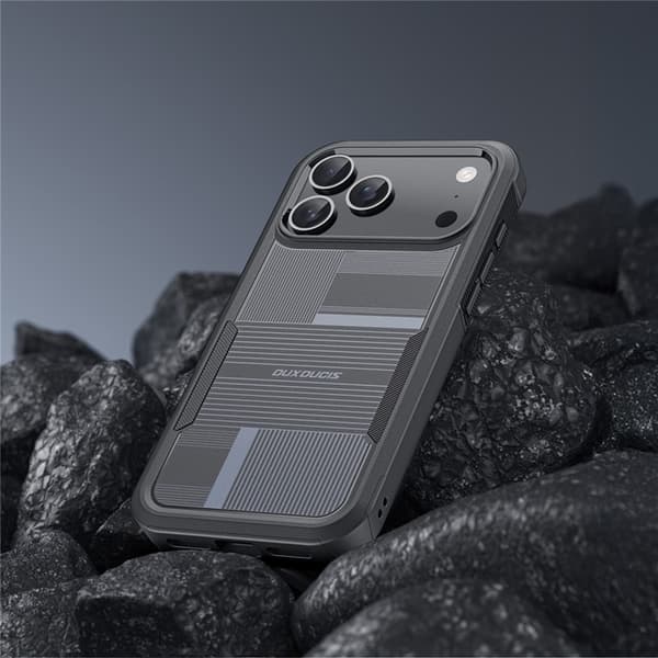 Dux Ducis Mobilskal till iPhone 17 Pro Max MagSafe SHLD PC + TPU - Umbra Svart