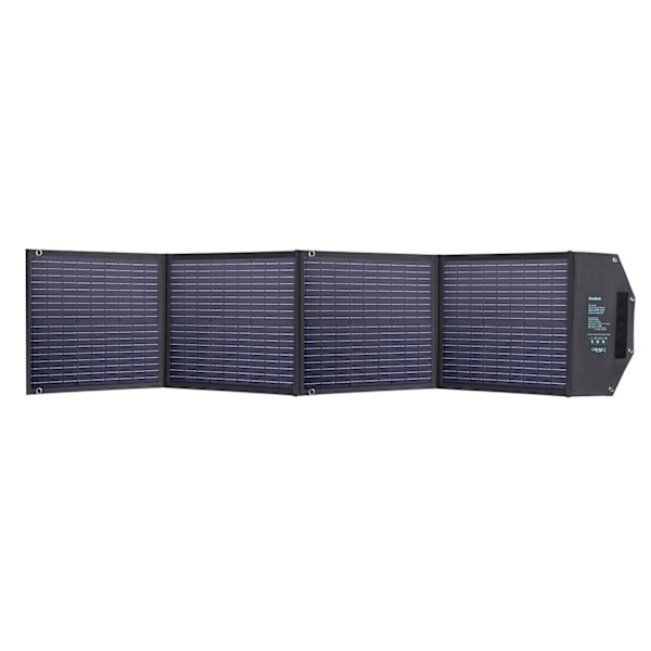 Choetech Foldable USB Till Typ-C Solladdare 100W - Svart Svart