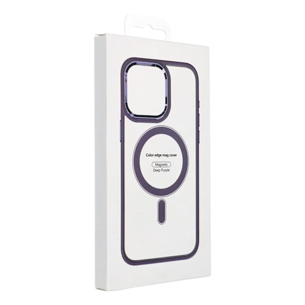 iPhone 13 Pro Max Mobilskal Magsafe Color Edge - Deep lila