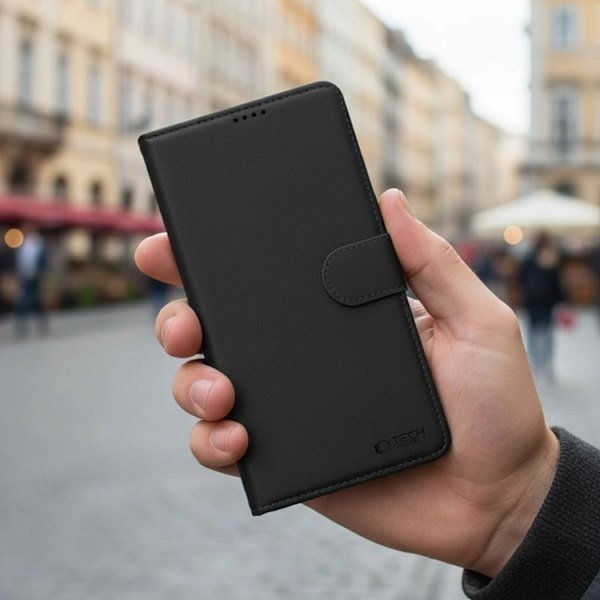 Tech-Protect Plånboksfodral För Galaxy A27 - Svart Svart