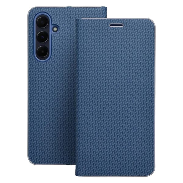 Xiaomi Redmi Note 14 4G Plånboksfodral Luna Carbon - Blå Blå