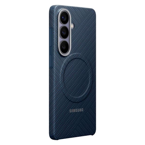 Samsung Mobilskal För Galaxy S26 MagSafe Carbon Magnet - Blå