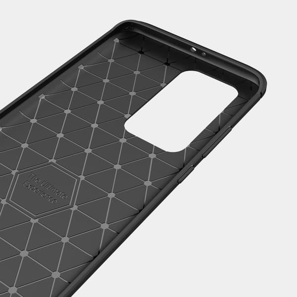 Carbon Fiber mobilskal till Huawei P40 Pro - Blå Blue