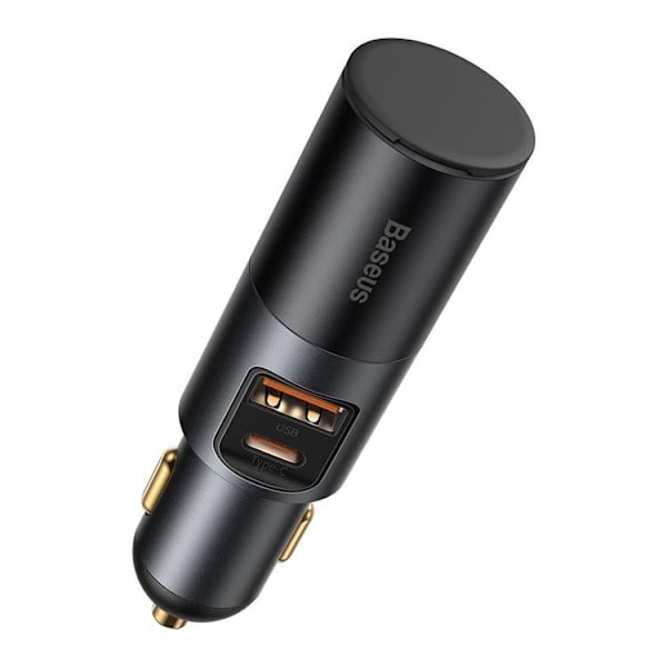 Baseus Billaddare USB Till USB-C 120W - Grå