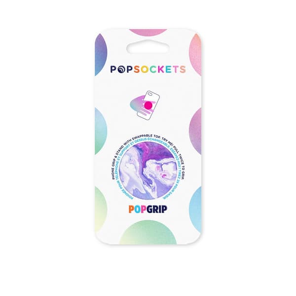 POPSOCKETS Lavender Flow Irrotettava Grip -telinetoiminnolla