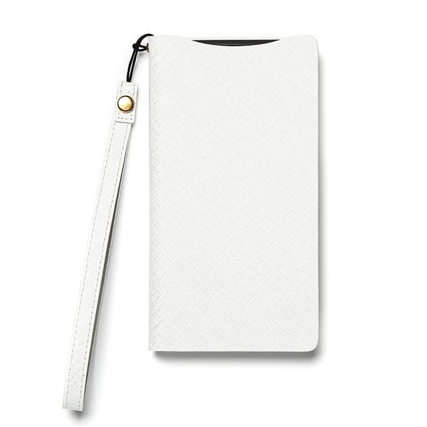 Zenus Minimal Diary Väska till Sony Xperia Z2 - Vit White