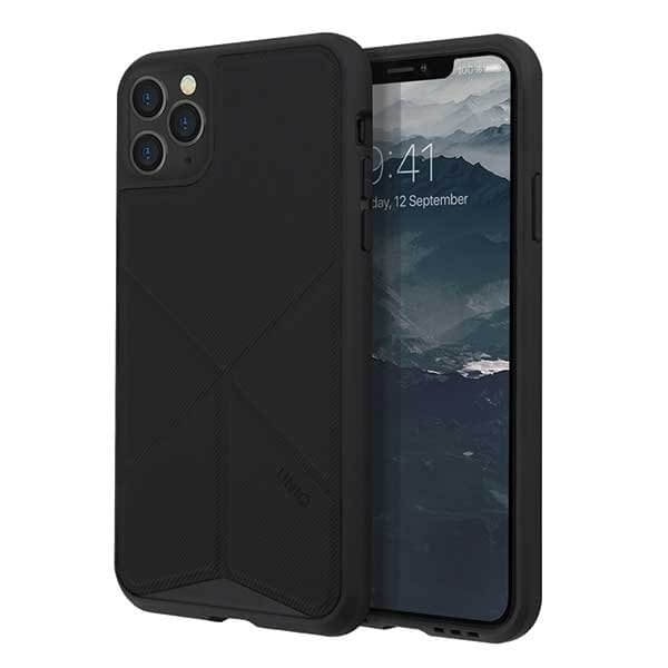UNIQ Transforma skal iPhone 11 Pro Max ebony Svart Svart