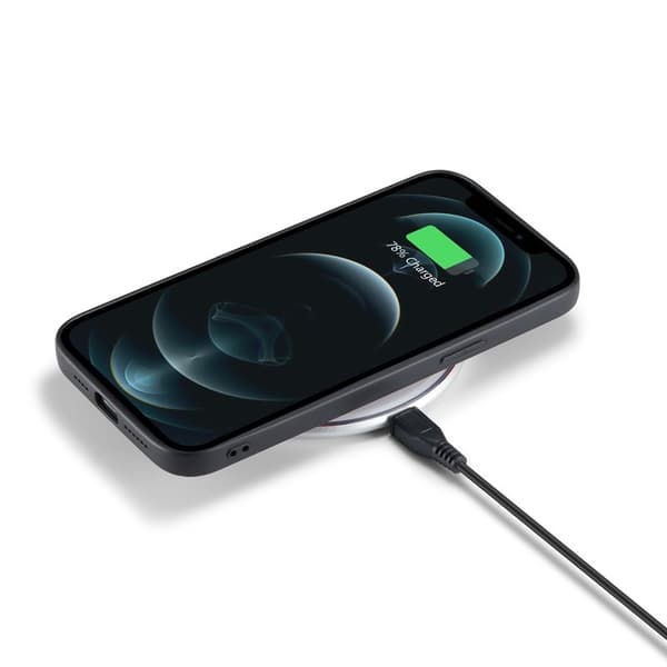 DG.MING M1 Series Plånboksfodral Konstläder TPU för iPhone 13 Pro - Svart