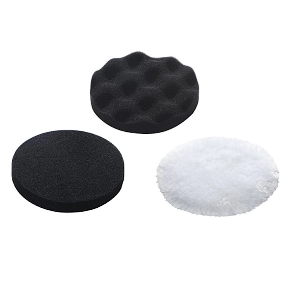 Baseus 3pcs Tillbehör till Sladdlös Polermaskin Svart