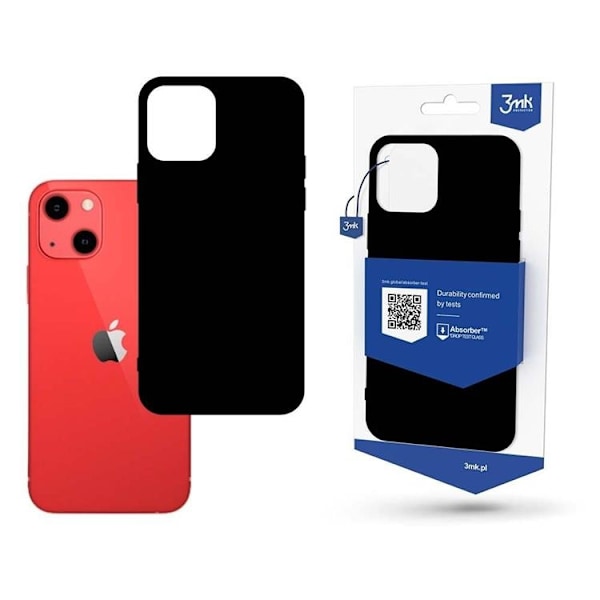 3MK iPhone 13 mini -mattamusta suojakotelo Black