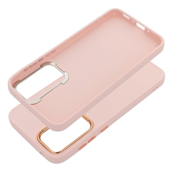Galaxy A55 -matkapuhelimen suojakehys - vaaleanpunainen