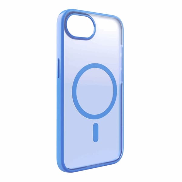 Puro Telefontaske til iPhone 16e Magsafe Gradient TPU - Blå Blå