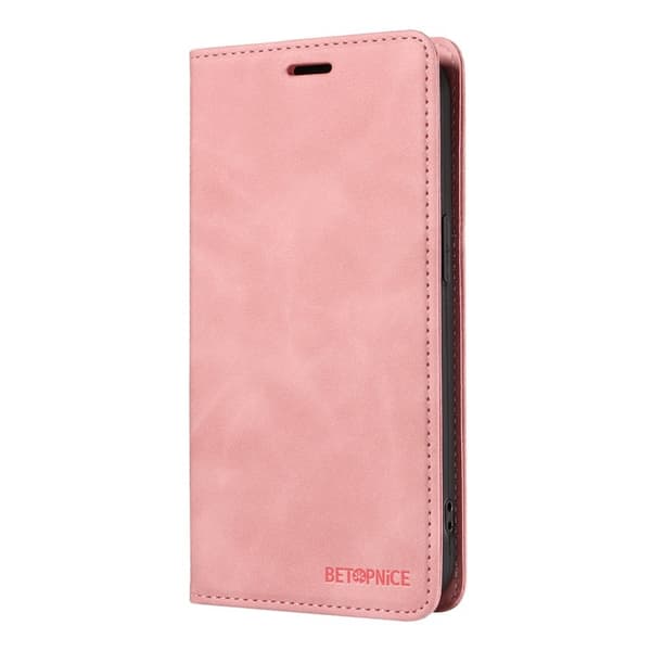 BETOPNICE 003 OnePlus 13 Plånboksfodral i Konstläder - Rosa