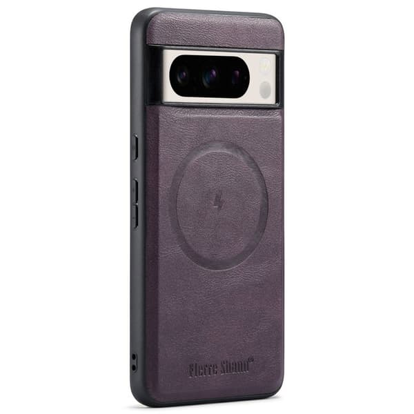 FIERRE SHANN 025 Google Pixel 8 Pro Fodral PU+TPU - Lila