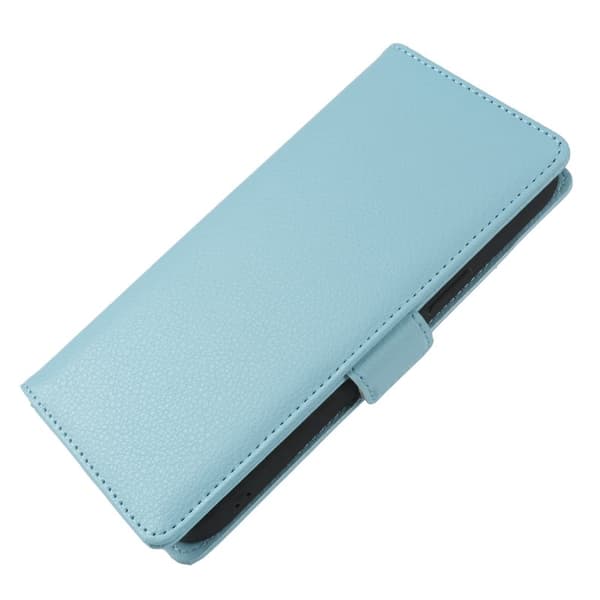Plånboksfodral för Samsung Galaxy S26 Plus Magnetiskt Konstläder - Blå