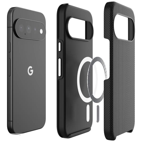 3MK Mobilskal För Google Pixel 11 Magsafe Fortis - Svart