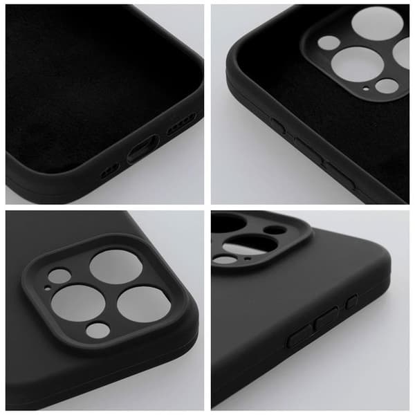 Telefontaske til iPhone 16 Plus Silikone 2mm - Sort Black