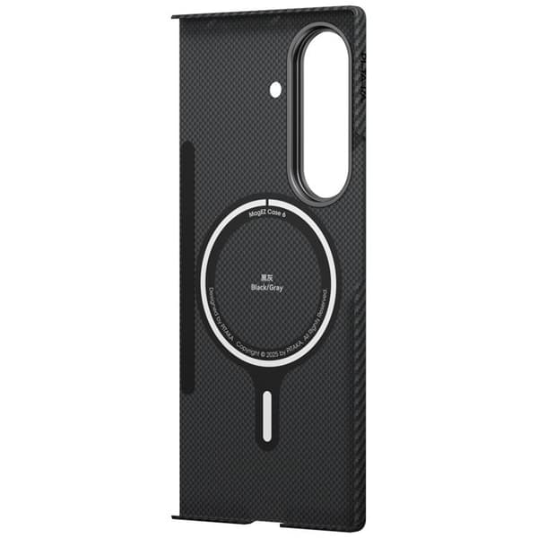 PITAKA Telefontaske til Galaxy Z Fold 7 MagSafe Ultra-Slim - Sort Grå Svart