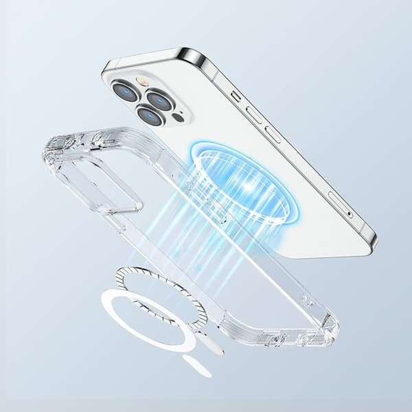 Joyroom iPhone 14 Plus Skal Magsafe Defender Armored - Clear Transparent