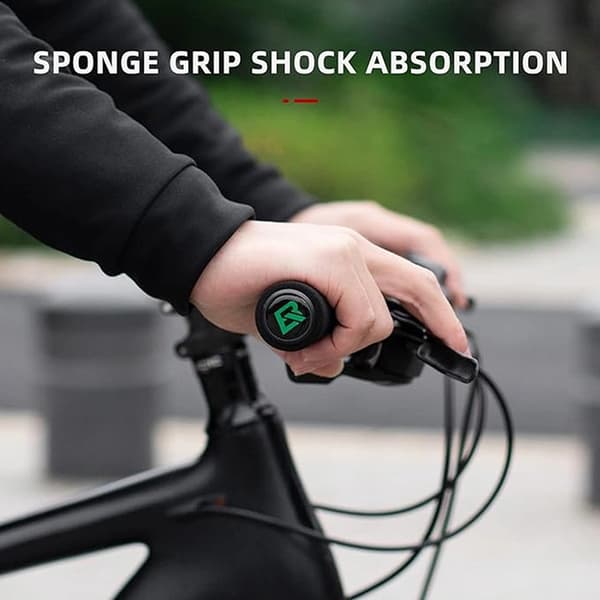 Rockbros Bicycle Greppar Sponge - Svart Svart