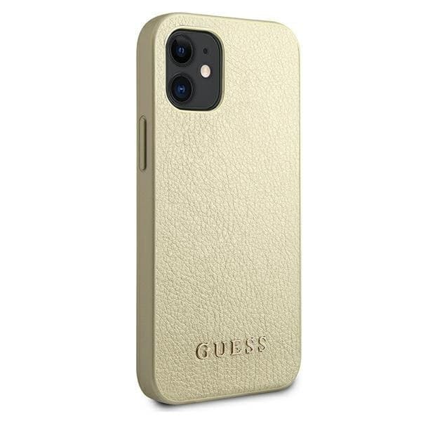 Guess Skal iPhone 12 Mini Iridescent - Kulta Yellow