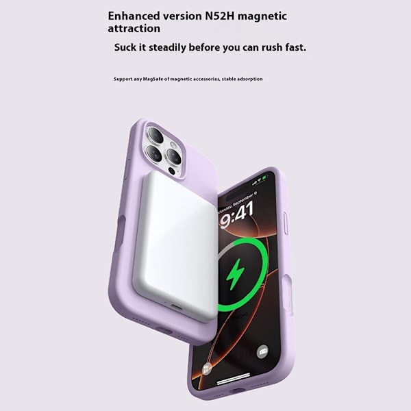 Mobilskal till iPhone 16 Pro MagSafe Liquid Silikon Microfiber - Vit Vit